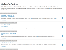 Tablet Screenshot of michaelkraussmusings.blogspot.com