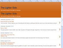 Tablet Screenshot of jaredslighterside.blogspot.com