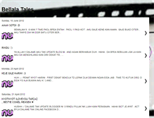 Tablet Screenshot of bellalalatales.blogspot.com