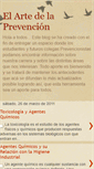 Mobile Screenshot of elartedelaprevencion.blogspot.com