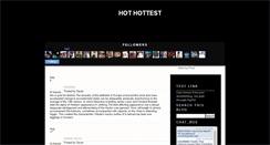 Desktop Screenshot of hothottest1.blogspot.com