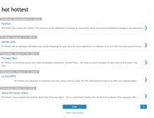 Tablet Screenshot of hothottest1.blogspot.com
