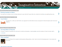 Tablet Screenshot of imaginativeintentions.blogspot.com