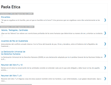 Tablet Screenshot of paolaetica.blogspot.com