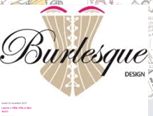 Tablet Screenshot of burlesquedesign-burlesquedesign.blogspot.com