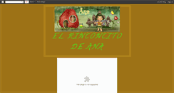 Desktop Screenshot of anais25-elrinconcitodeana.blogspot.com