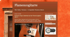 Desktop Screenshot of flamencogitarre.blogspot.com