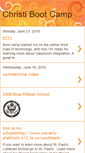 Mobile Screenshot of christibootcamp.blogspot.com