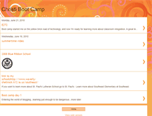 Tablet Screenshot of christibootcamp.blogspot.com