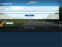 Tablet Screenshot of chrisglerean.blogspot.com