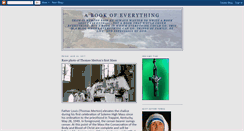 Desktop Screenshot of abookofeverything.blogspot.com