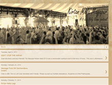 Tablet Screenshot of kirtanmela-mayapur.blogspot.com