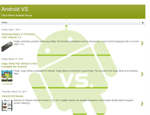 Tablet Screenshot of androidvs.blogspot.com