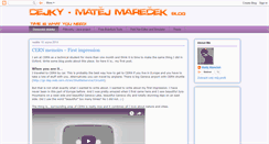 Desktop Screenshot of matejmarecek.blogspot.com