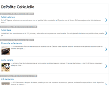 Tablet Screenshot of deporteconejero.blogspot.com