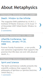Mobile Screenshot of aboutmetaphysics.blogspot.com