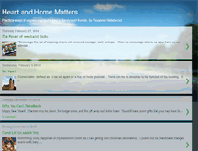 Tablet Screenshot of lbrhomematters.blogspot.com