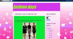 Desktop Screenshot of hellofashiondays.blogspot.com