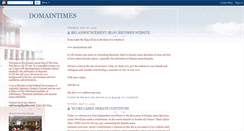 Desktop Screenshot of domaintimes.blogspot.com