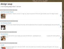 Tablet Screenshot of designsoupblog.blogspot.com