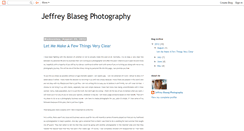 Desktop Screenshot of jeffreyblasegphotography.blogspot.com