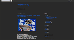 Desktop Screenshot of elephant-blog.blogspot.com