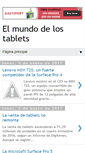 Mobile Screenshot of elmundodelostablets.blogspot.com