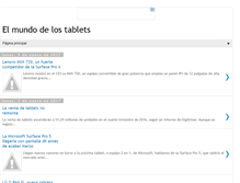 Tablet Screenshot of elmundodelostablets.blogspot.com
