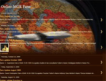 Tablet Screenshot of mgrfanscommunity.blogspot.com