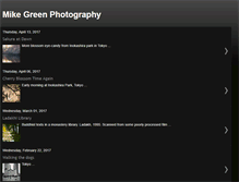 Tablet Screenshot of mgreenphotography.blogspot.com