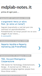 Mobile Screenshot of mdplab-notes.blogspot.com