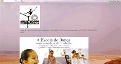 Desktop Screenshot of escoladedancabethliborio.blogspot.com