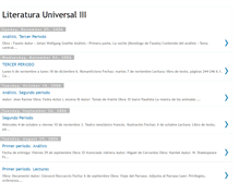 Tablet Screenshot of literatura-universal.blogspot.com