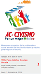 Mobile Screenshot of ac-civismomexico.blogspot.com