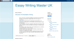 Desktop Screenshot of essaywritingmasteruk.blogspot.com