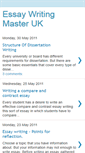 Mobile Screenshot of essaywritingmasteruk.blogspot.com