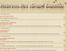 Tablet Screenshot of hebreos-net.blogspot.com