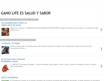 Tablet Screenshot of ganocafeessaludysabor.blogspot.com