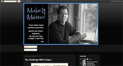 Desktop Screenshot of chas-makeitmatter.blogspot.com