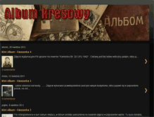 Tablet Screenshot of albumkresowy-poszukiwania-fritzek.blogspot.com