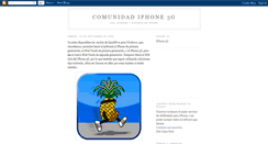 Desktop Screenshot of comunidadiphone3g.blogspot.com