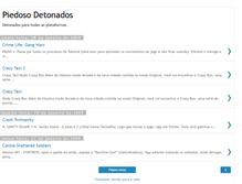 Tablet Screenshot of piedosodetonados.blogspot.com