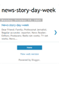 Mobile Screenshot of news-story-day-week.blogspot.com
