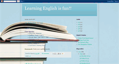 Desktop Screenshot of nana-learningenglishisfun.blogspot.com