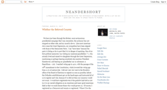Desktop Screenshot of neandershort.blogspot.com
