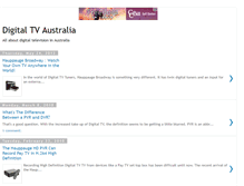 Tablet Screenshot of digitaltvaustralia.blogspot.com