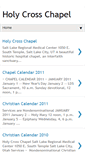 Mobile Screenshot of holycrosschapel.blogspot.com