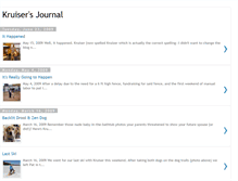 Tablet Screenshot of kruisersjournal.blogspot.com