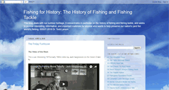 Desktop Screenshot of fishinghistory.blogspot.com