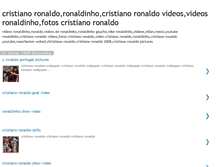 Tablet Screenshot of cristianoronaldo-ronaldinho-pics.blogspot.com